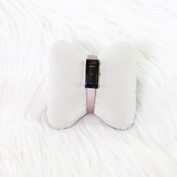 Gucci NWT Pink Ladies Timeless G-Frame Dial Watch - Picture 2 of 7